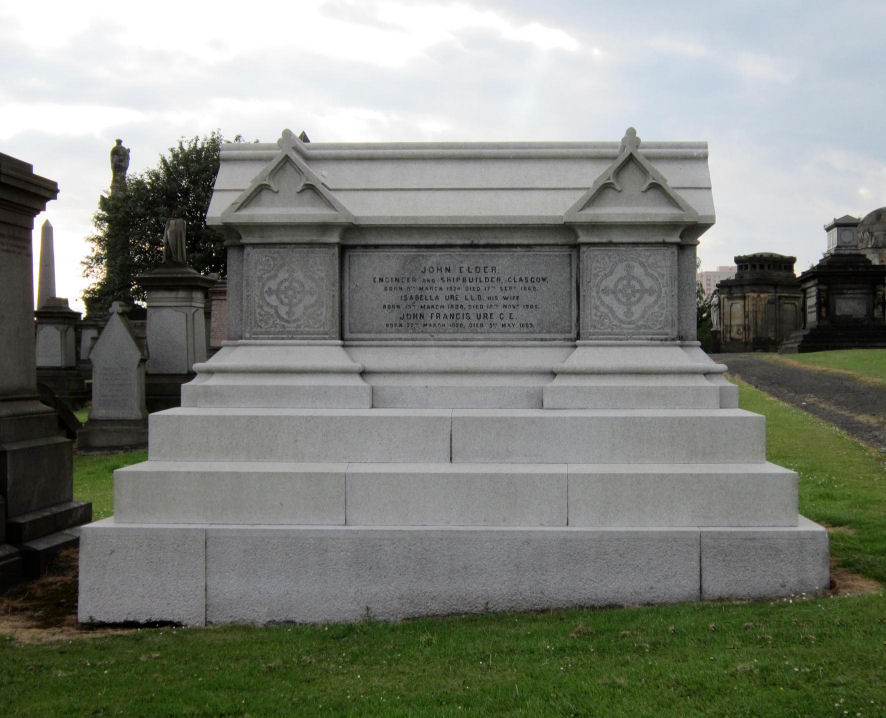 Isabella and John Elder Grave
